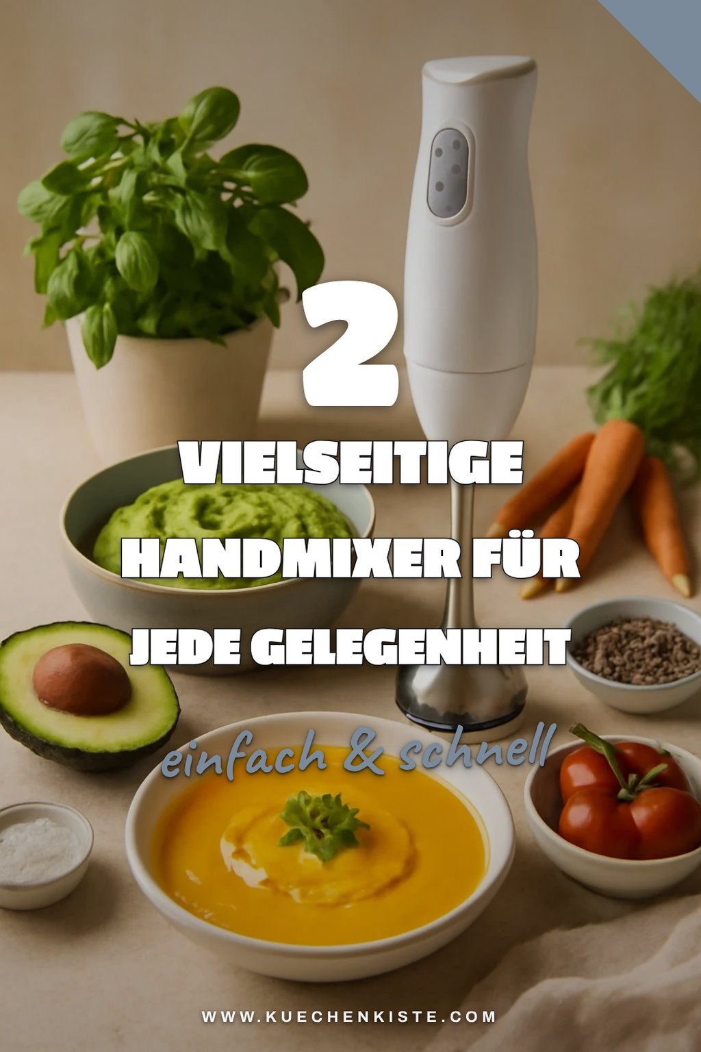 Vielseitige Handmixer für alle Rezepte