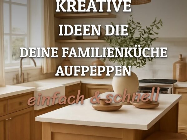 10 kreative Ideen die deine Familienküche aufpeppen