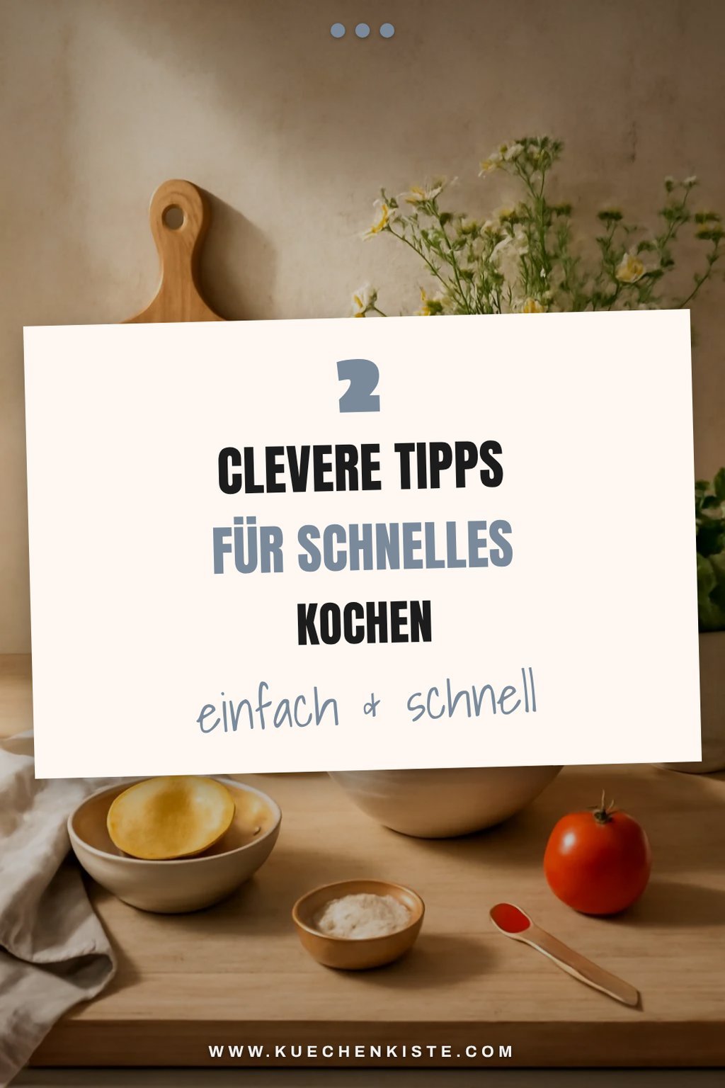 Einfache Zubereitung mit minimalem Aufwand
