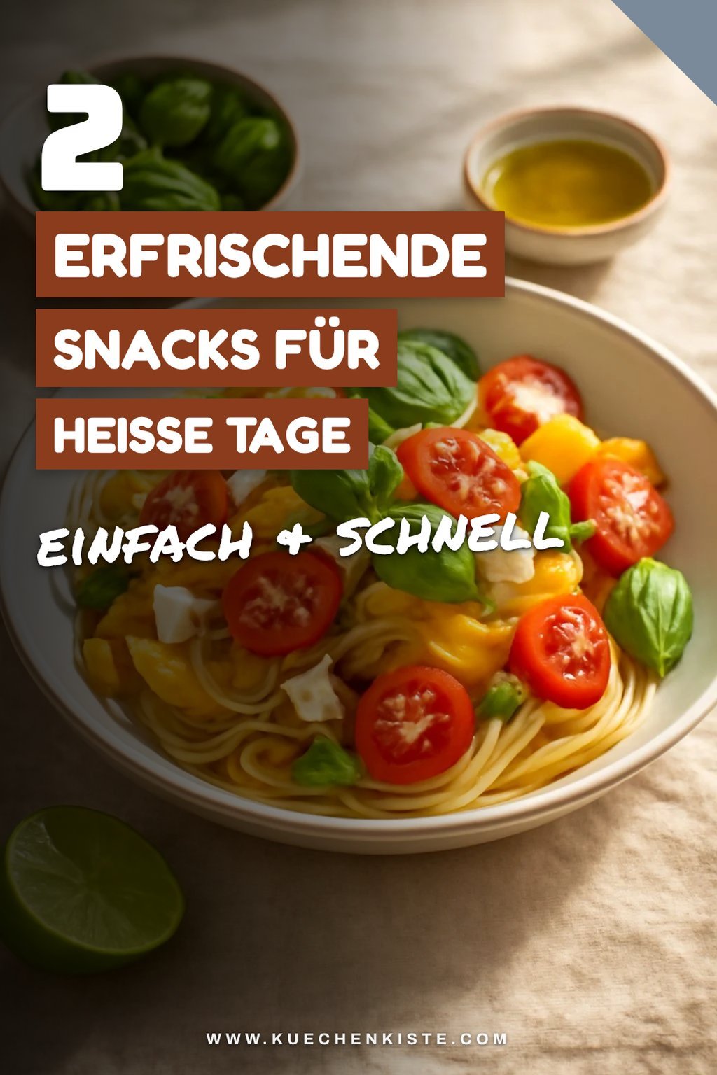 Kreative Snacks für den Sommer