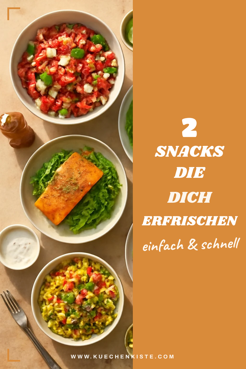 Snack-Ideen für heiße Sommertage