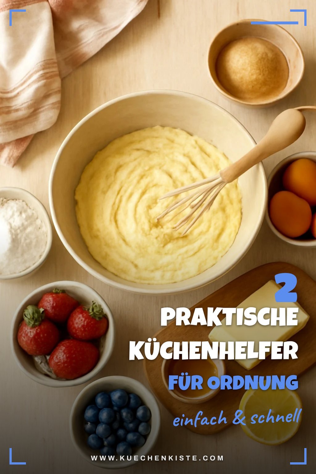 Praktische Aufbewahrungslösungen für die Küche