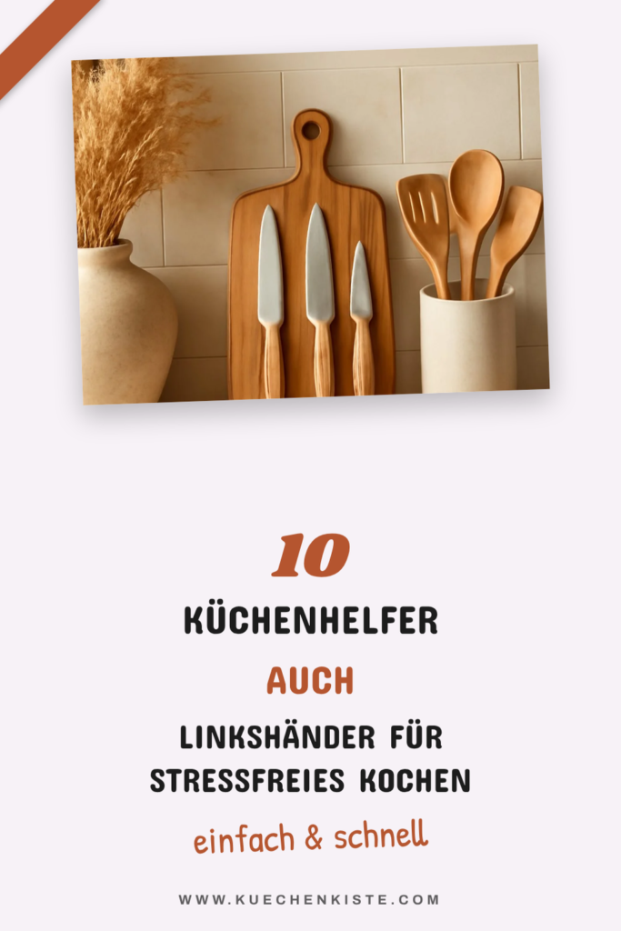 10 Küchenhelfer auch Linkshänder für stressfreies Kochen