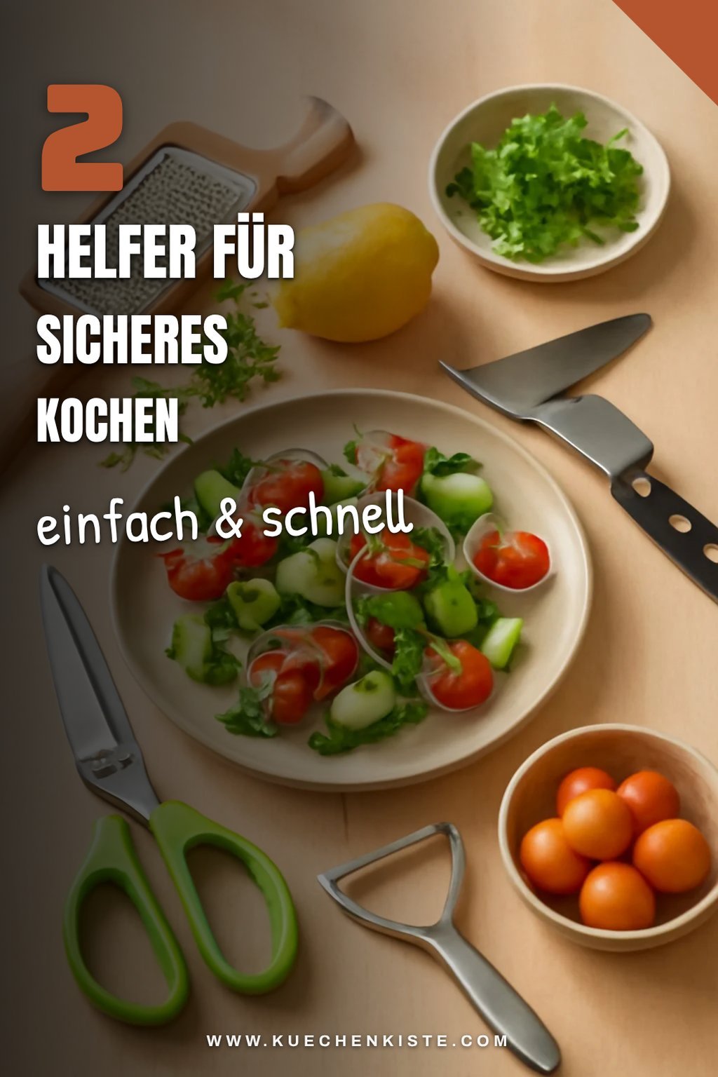 Küchenhelfer für sicheres Arbeiten