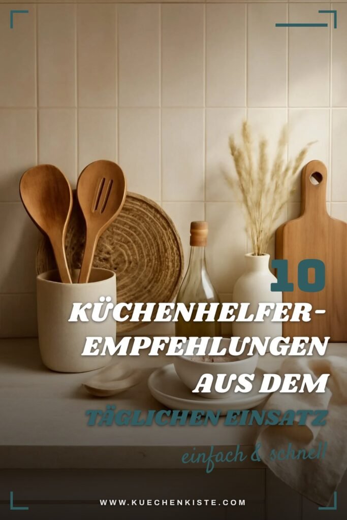 10 Küchenhelfer-Empfehlungen aus dem täglichen Einsatz