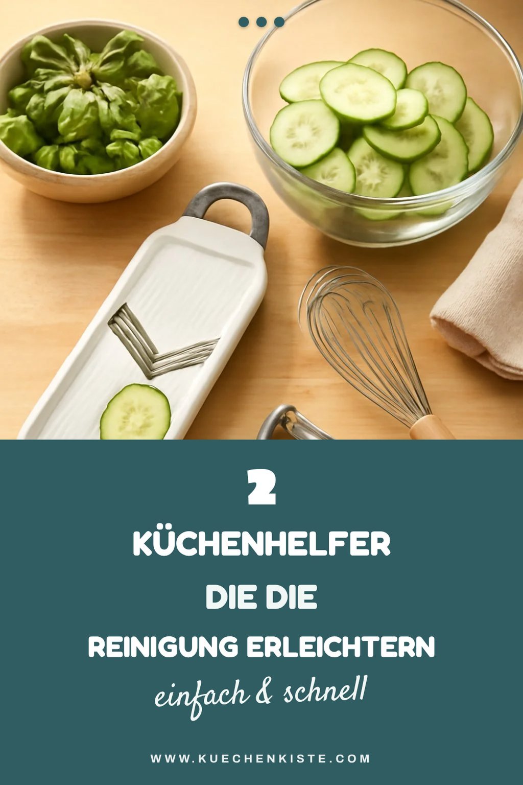 4 praktische Küchenhelfer für die schnelle Reinigung