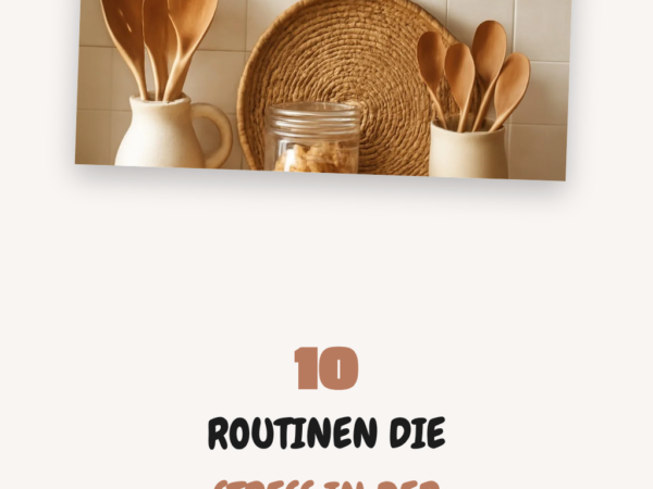 10 Routinen die Stress in der Küche dauerhaft reduzieren
