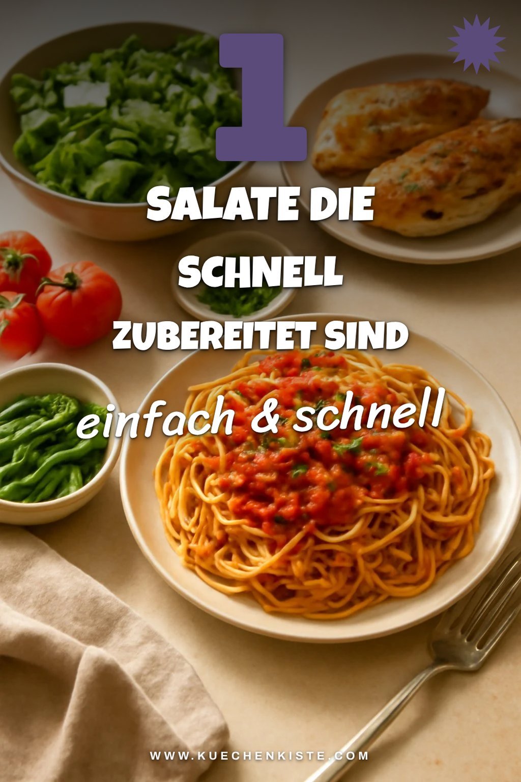 Leckere Salate in Rekordzeit