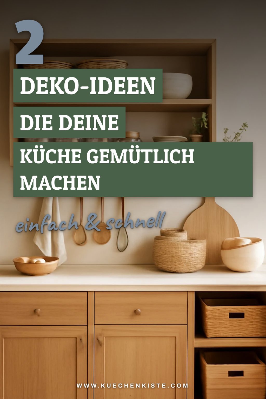 Dekorative Elemente in der Küche