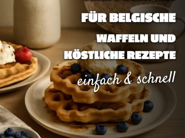 3 Waffeleisen für belgische Waffeln und köstliche Rezepte
