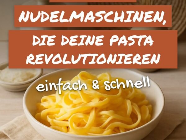 4 geniale Nudelmaschinen, die deine Pasta revolutionieren