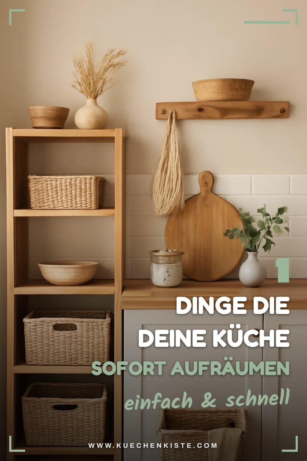 Diese 6 Aufbewahrungslösungen machen die Küche ordentlich