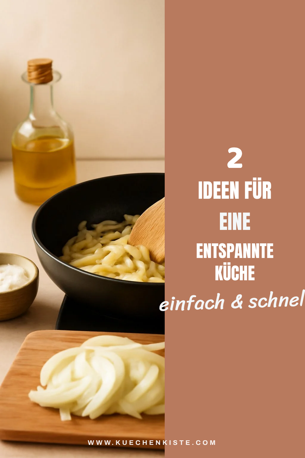 Entspannende Kochumgebung schaffen