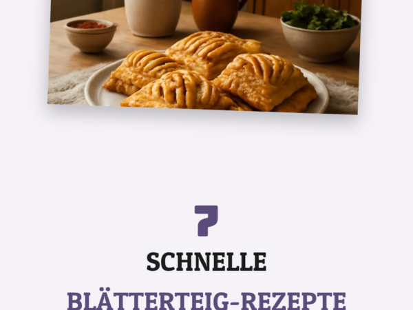 7 schnelle Blätterteig-Rezepte die deine Sommerabende retten
