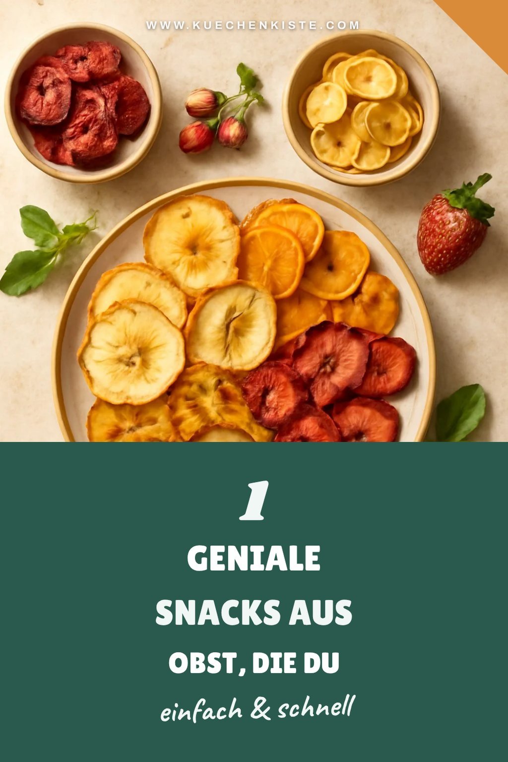 So verwandelst du Obst in gesunde Snacks