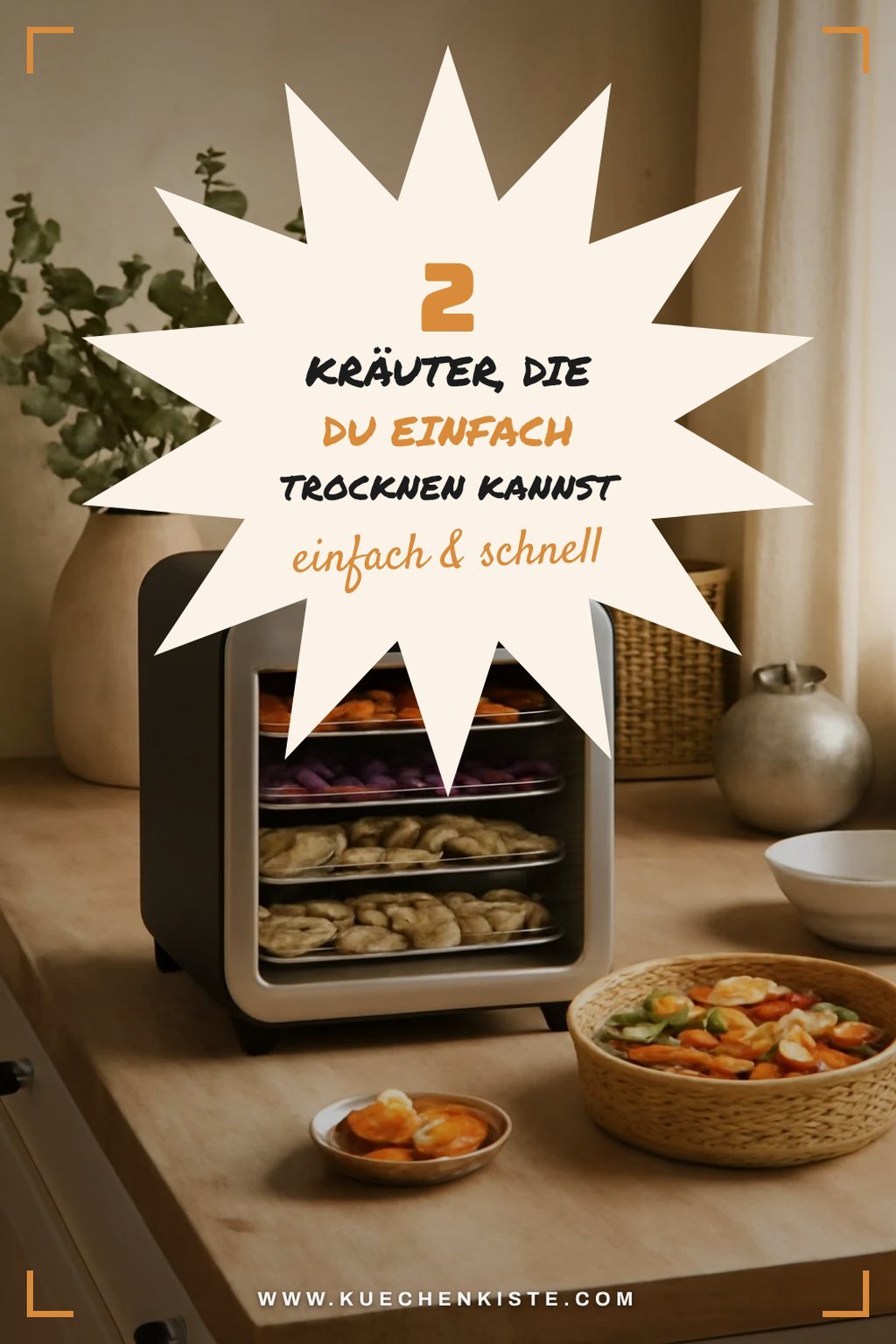 Kräuter trocknen für aromatische Gewürze