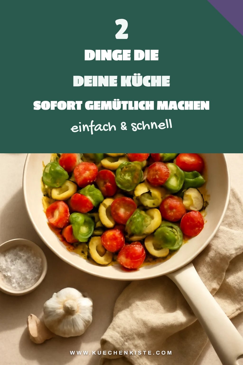 So schaffst du eine angenehme Kochatmosphäre