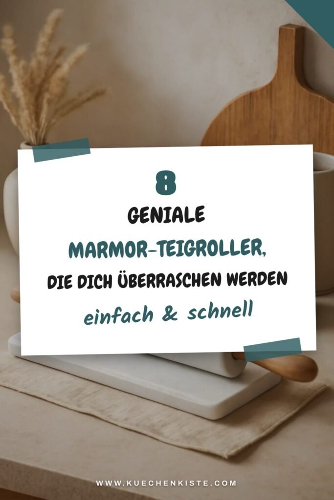 8 geniale Marmor-Teigroller, die dich überraschen werden