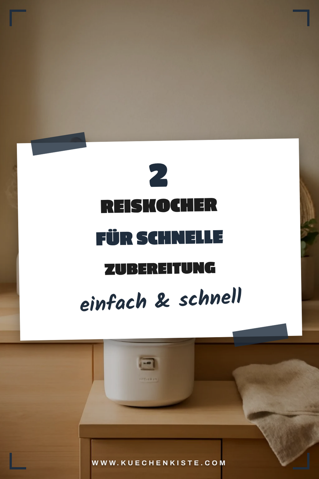 Die 2 besten Reiskocher für schnelle Zubereitung