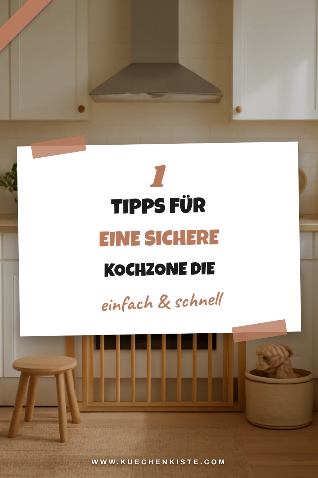 So schaffst du eine sichere Kochzone für Kinder