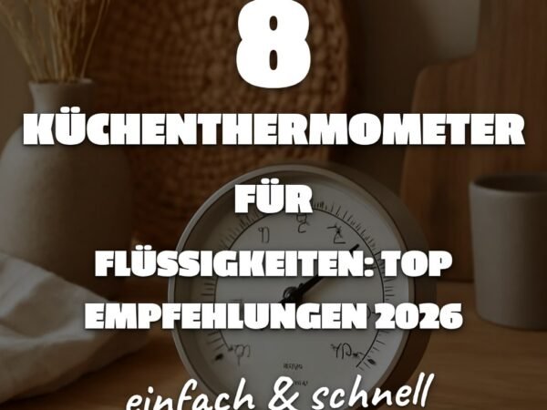 8 Küchenthermometer für Flüssigkeiten: Top Empfehlungen 2026