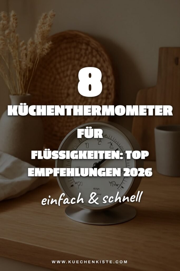 8 Küchenthermometer für Flüssigkeiten: Top Empfehlungen 2026