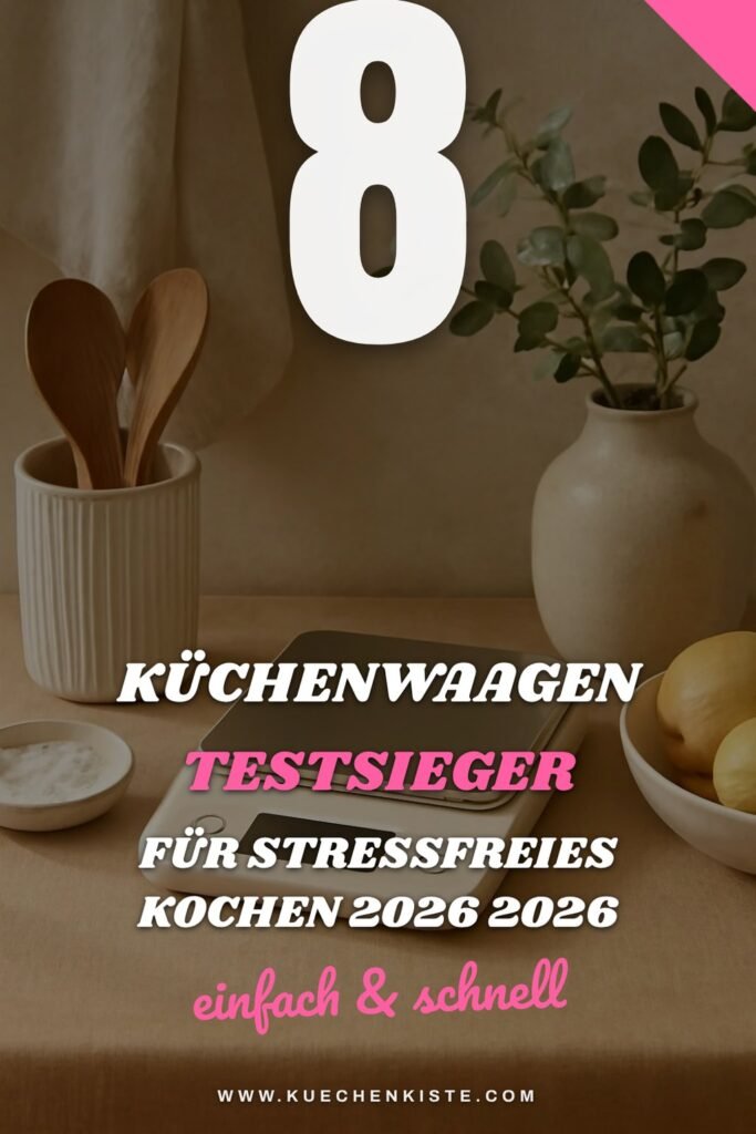 8 Küchenwaagen Testsieger für stressfreies Kochen 2026 2026
