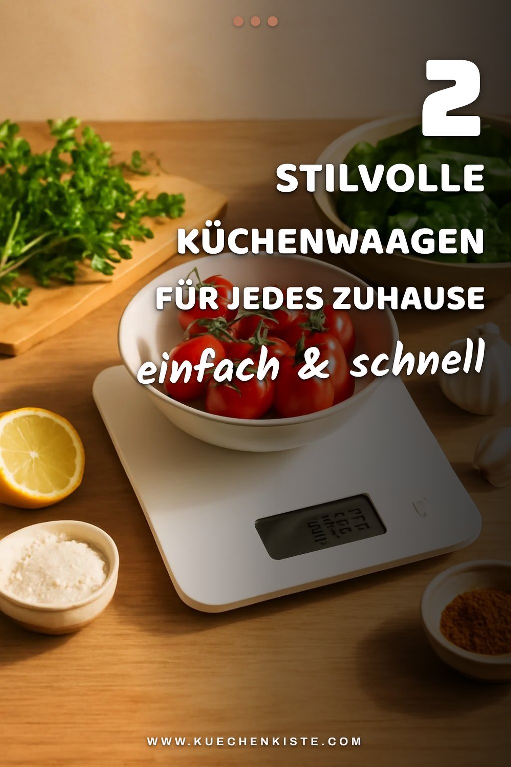 Design und Benutzerfreundlichkeit von Küchenwaagen