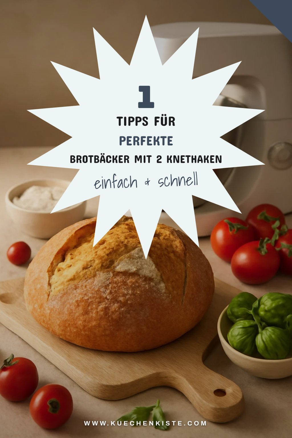 So wählst du den besten Brotbäcker mit 2 Knethaken aus