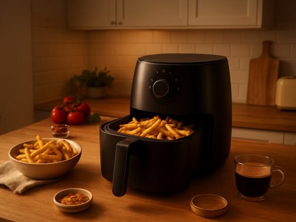 Airfryer-Umrechner: Backofen zu Heißluftfritteuse