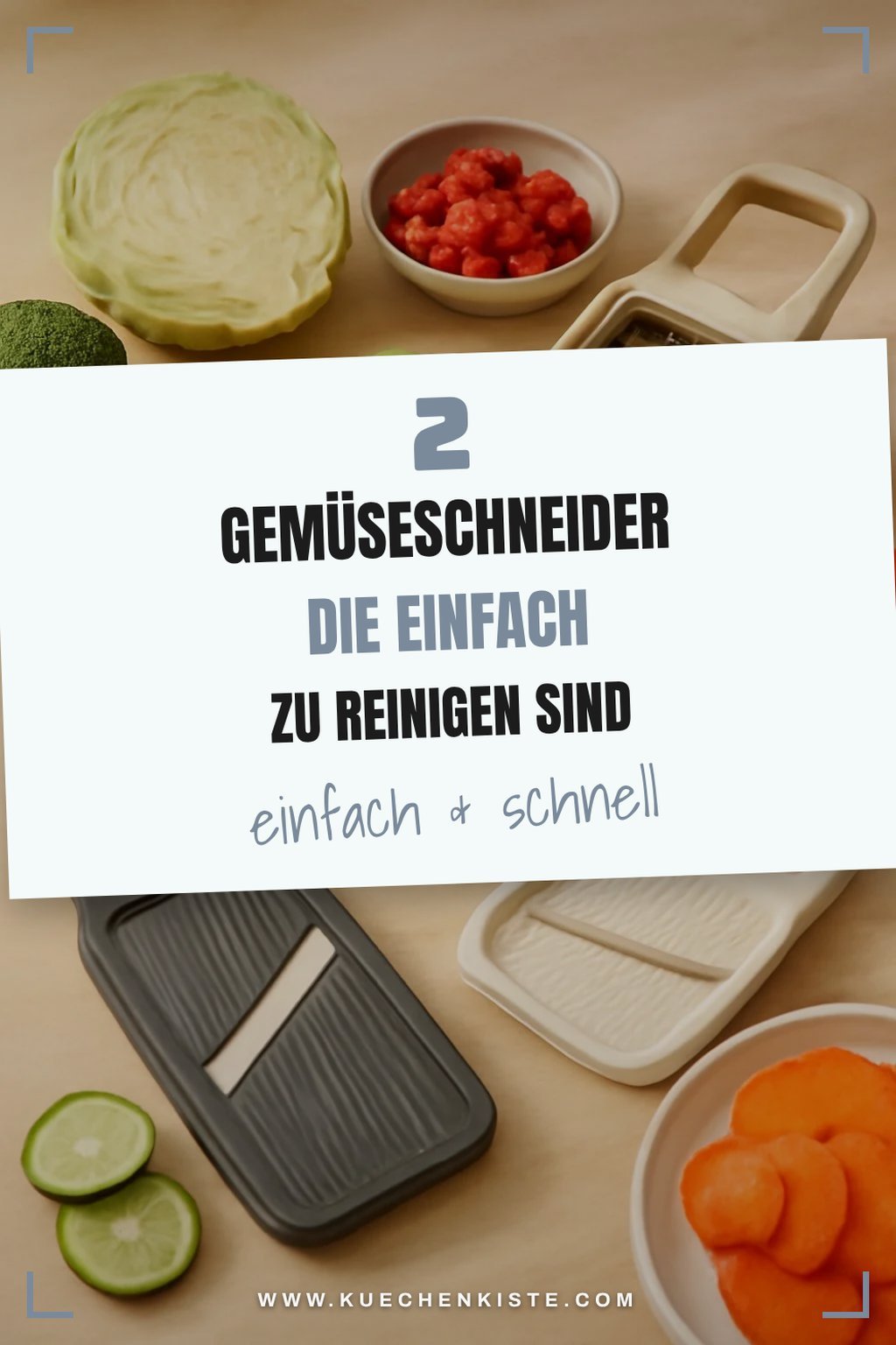 Einfache Reinigung: Diese Gemüseschneider sind top