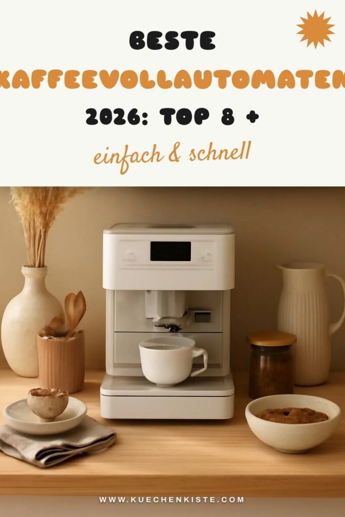 Beste Kaffeevollautomaten 2026: Top 8 + Kaufberatung