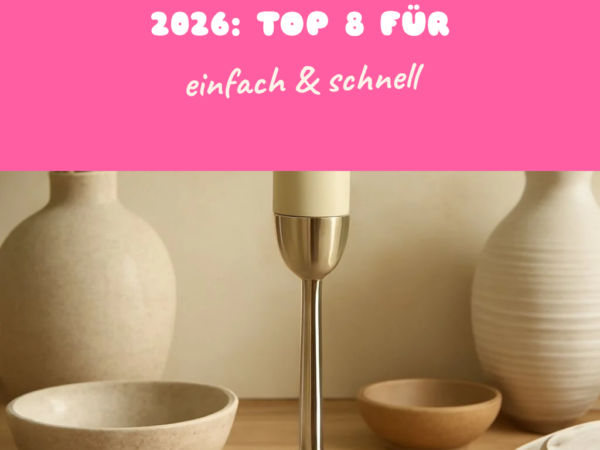 Beste Stabmixer 2026: Top 8 für Suppen, Smoothies + Babybrei