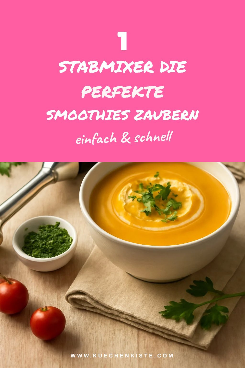 Die 3 besten Stabmixer für Smoothies