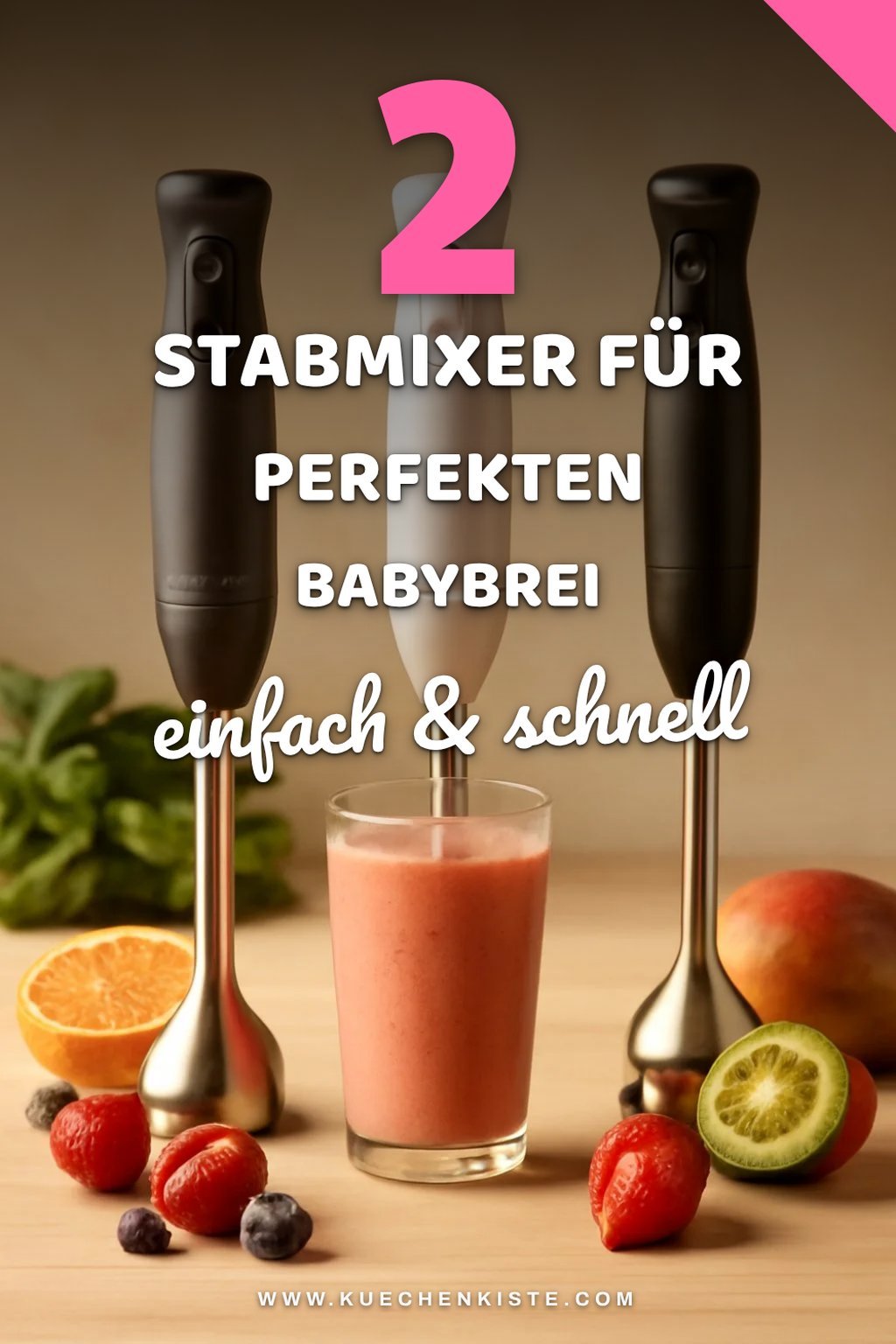 Die 4 besten Stabmixer für Babybrei