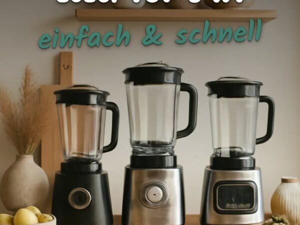 Beste Standmixer 2026: Top 8 im direkten Vergleich