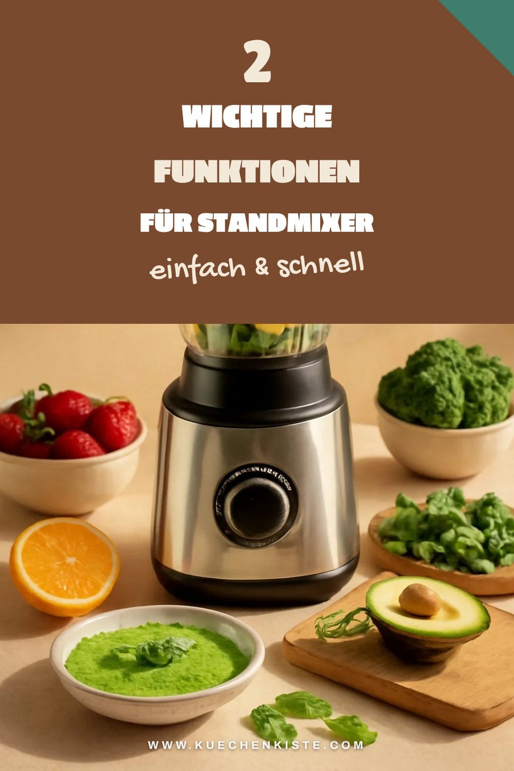 Die besten Funktionen für deinen Standmixer