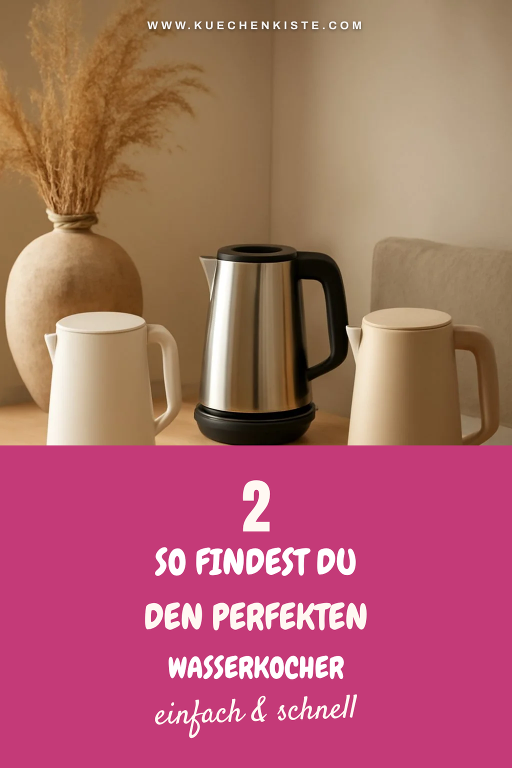 So findest du den perfekten Wasserkocher
