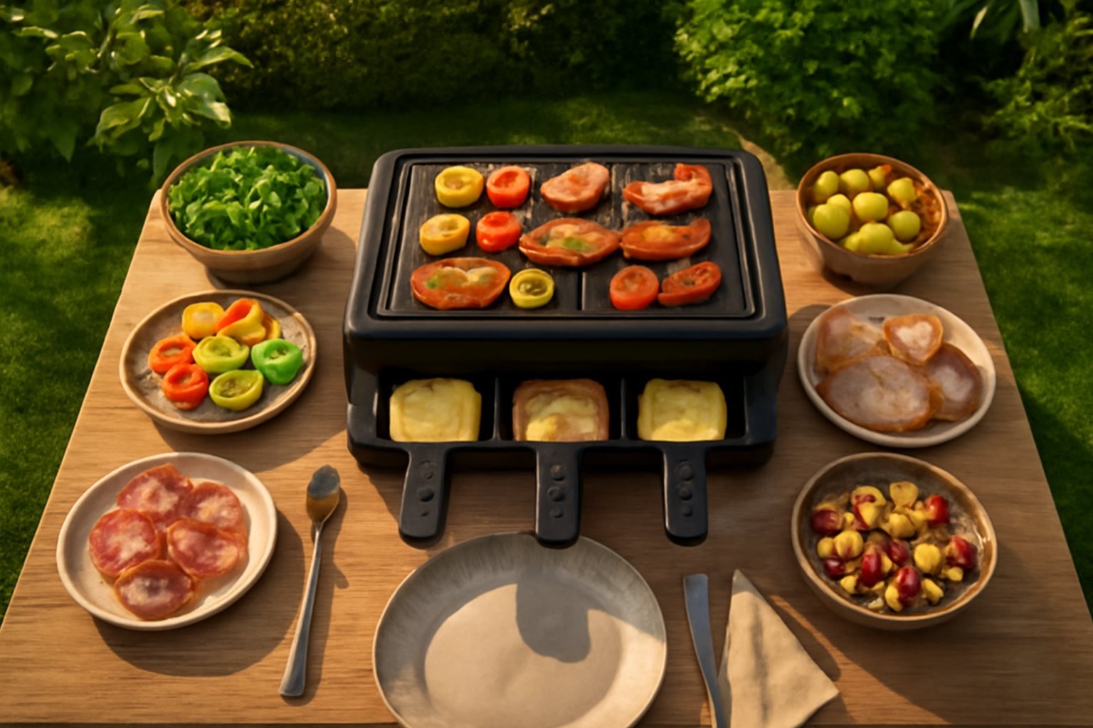Diese 2 innovativen Raclette-Grills bringen Abwechslung