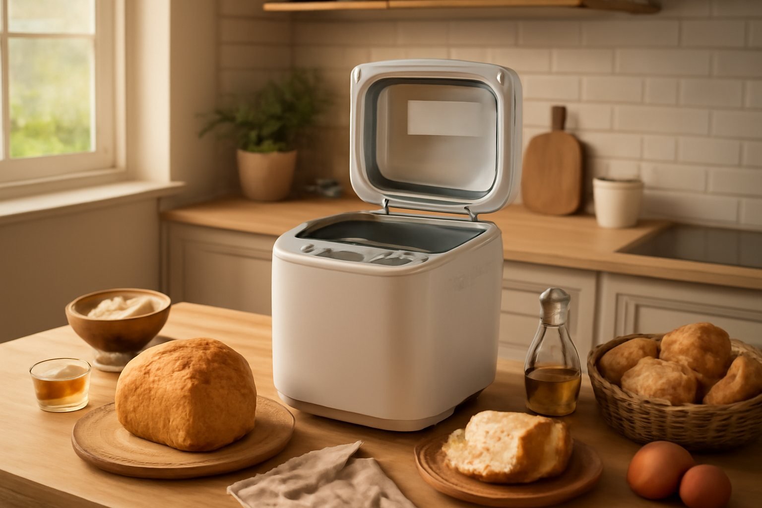Die besten Brotbackautomaten mit 2 Knethaken für stressfreies Backen