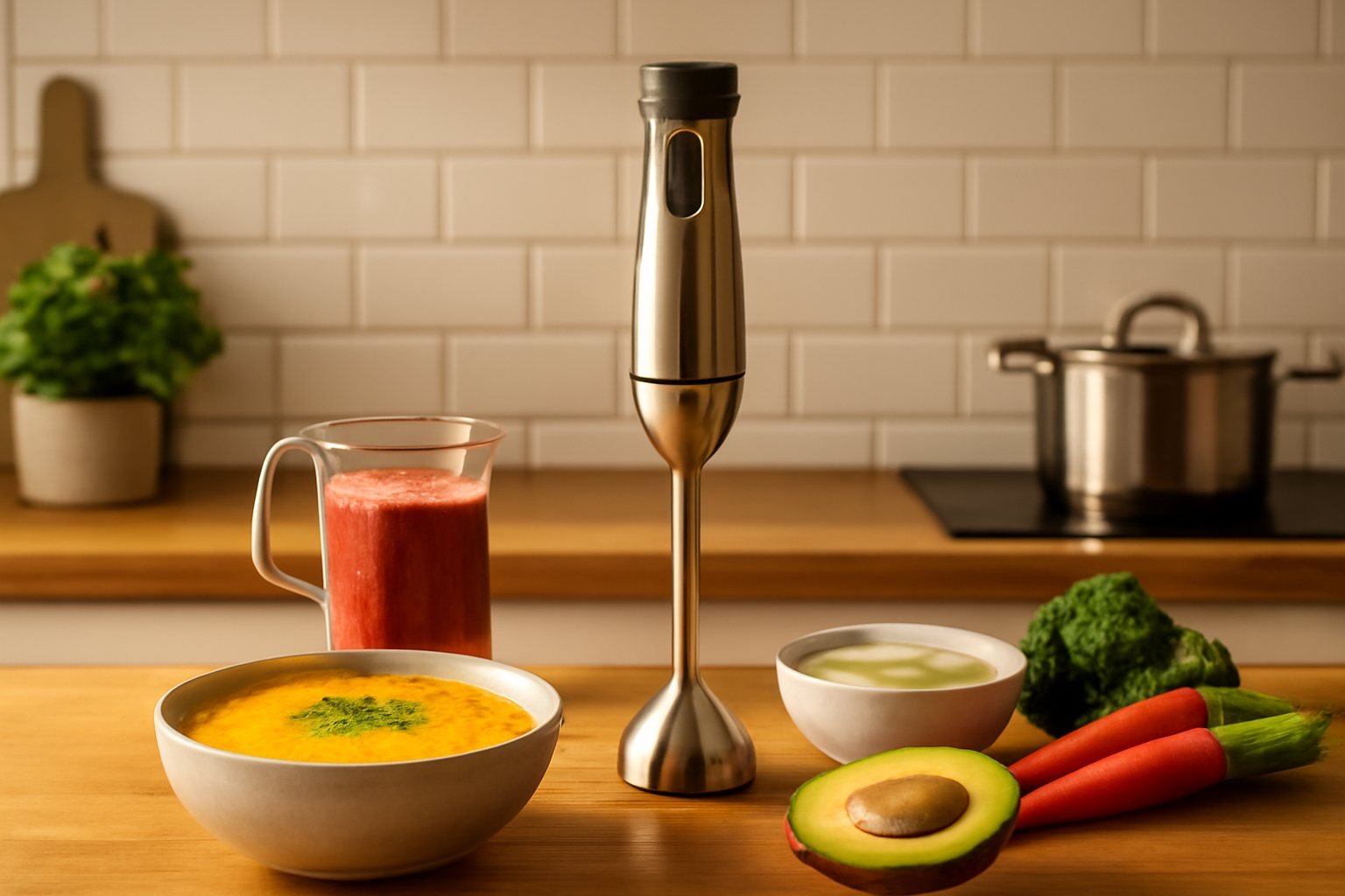 Die 5 besten Stabmixer für cremige Suppen