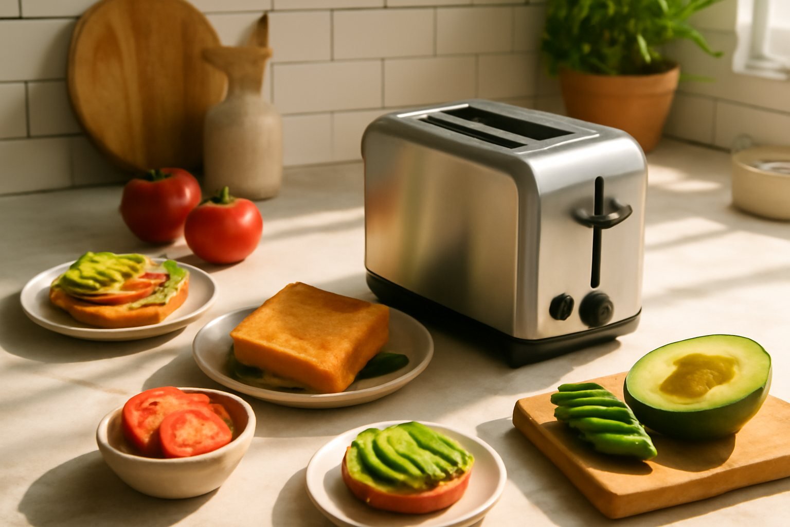 Stylische Toaster für deine Sommerküche