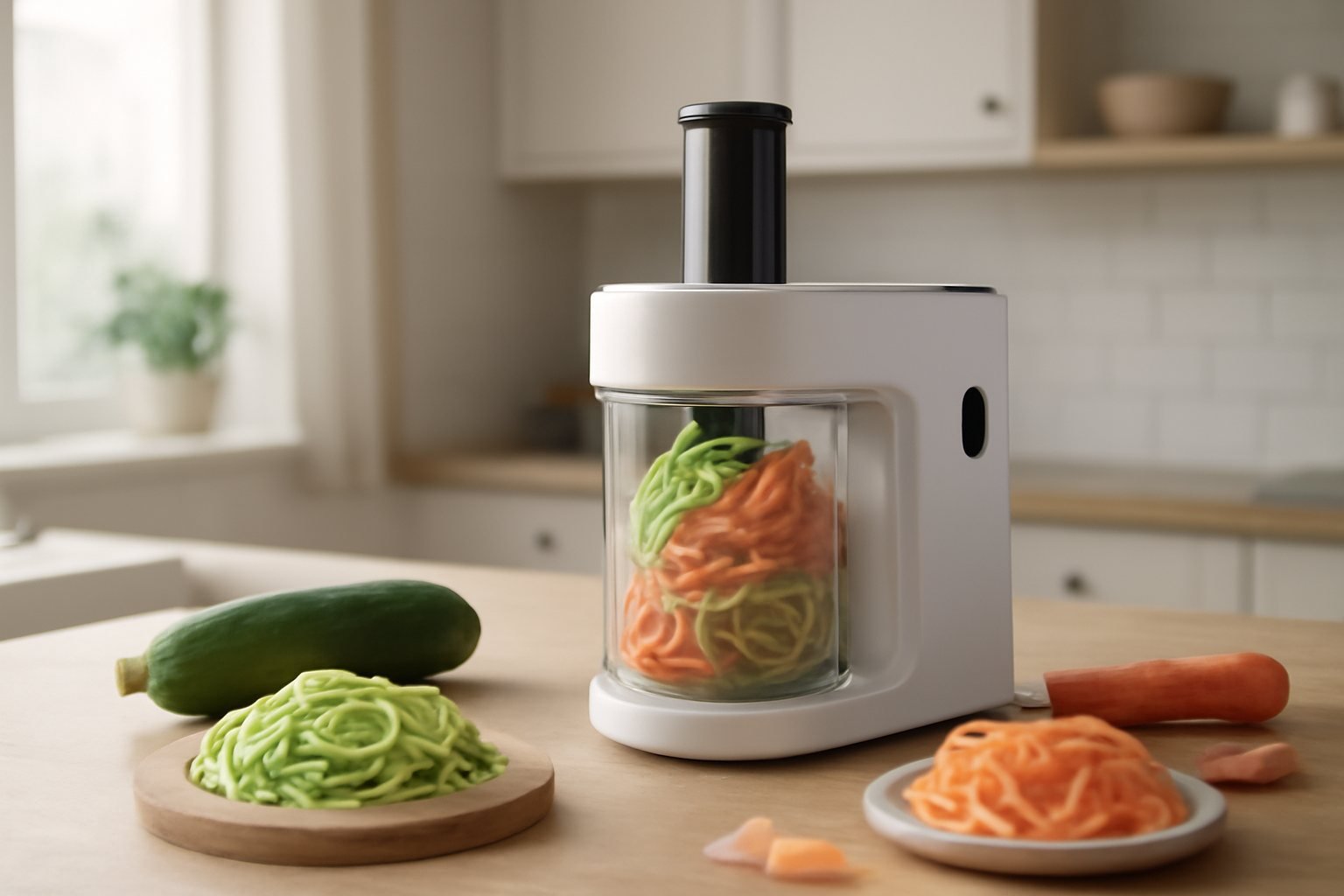 Schnelle und einfache Rezepte mit Spiralschneider