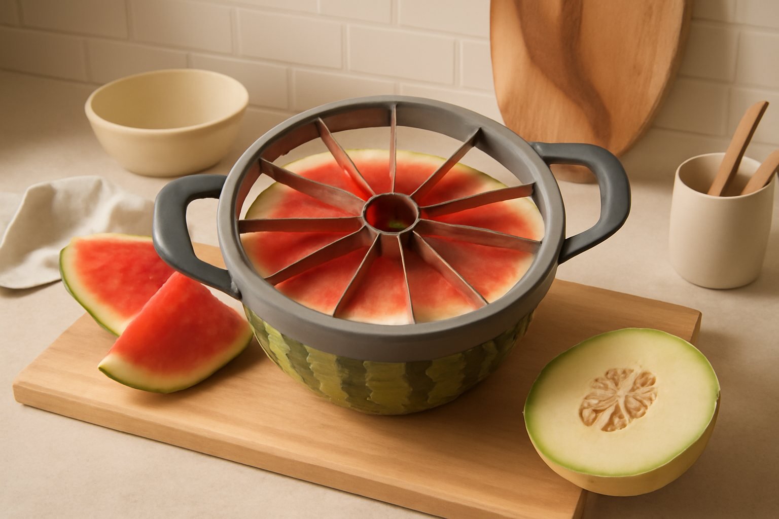 So findest du den perfekten Melonenschneider für deine Küche