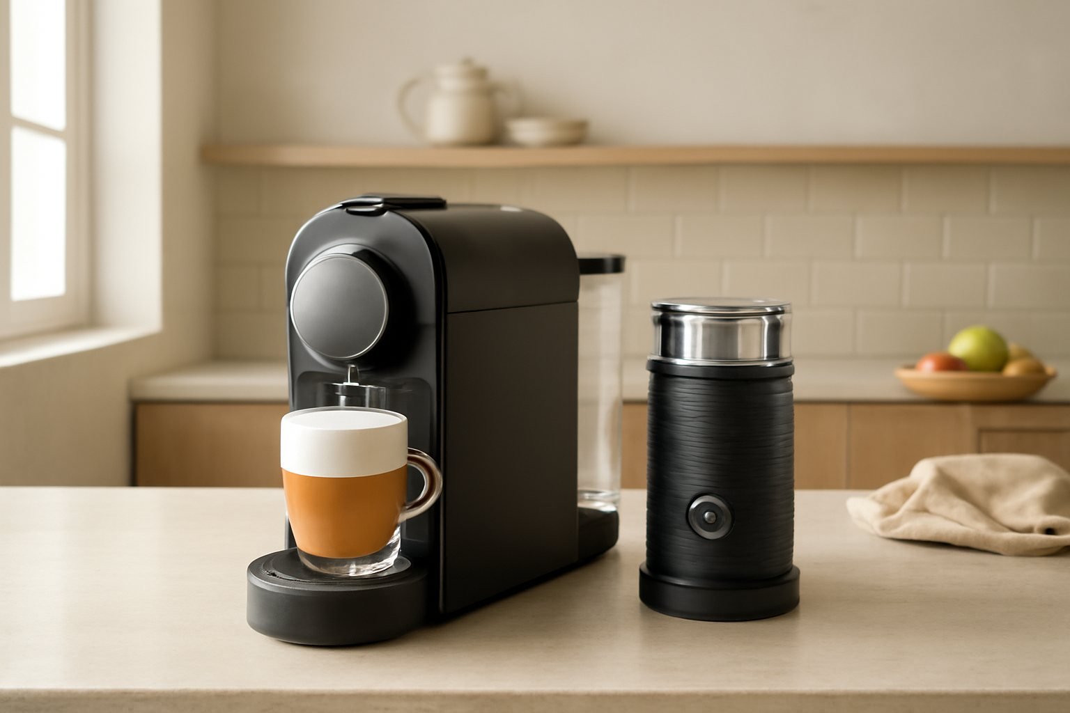Kompakte Nespresso Maschinen für kleine Küchen