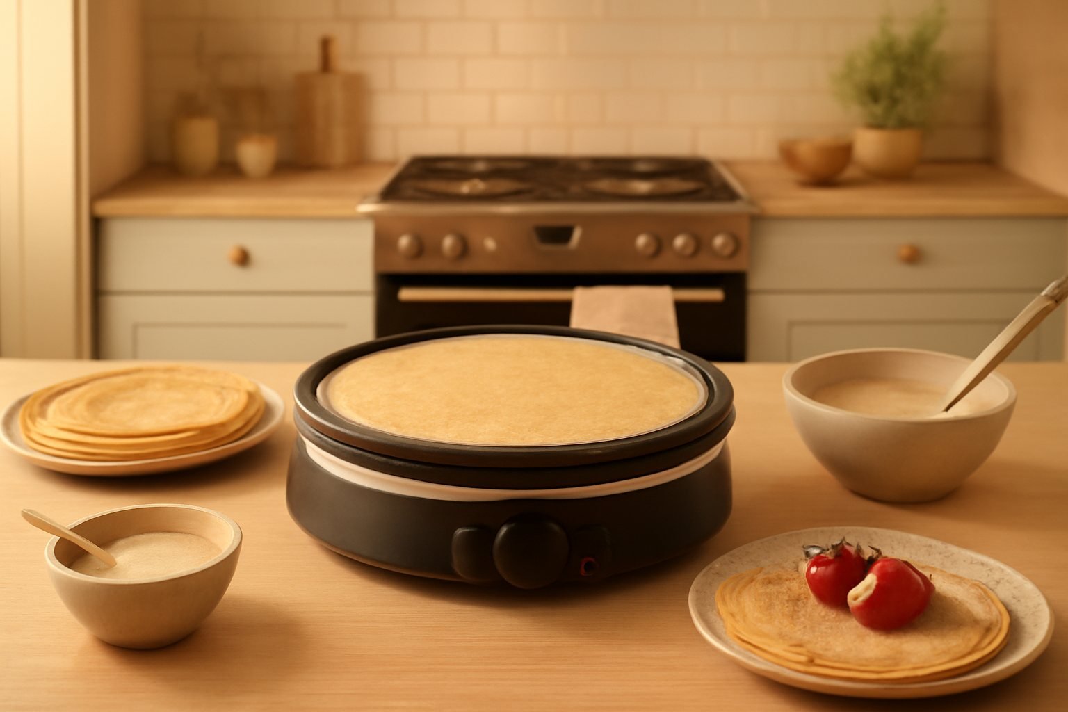 Die besten Zubehörteile für Crêpes-Maker
