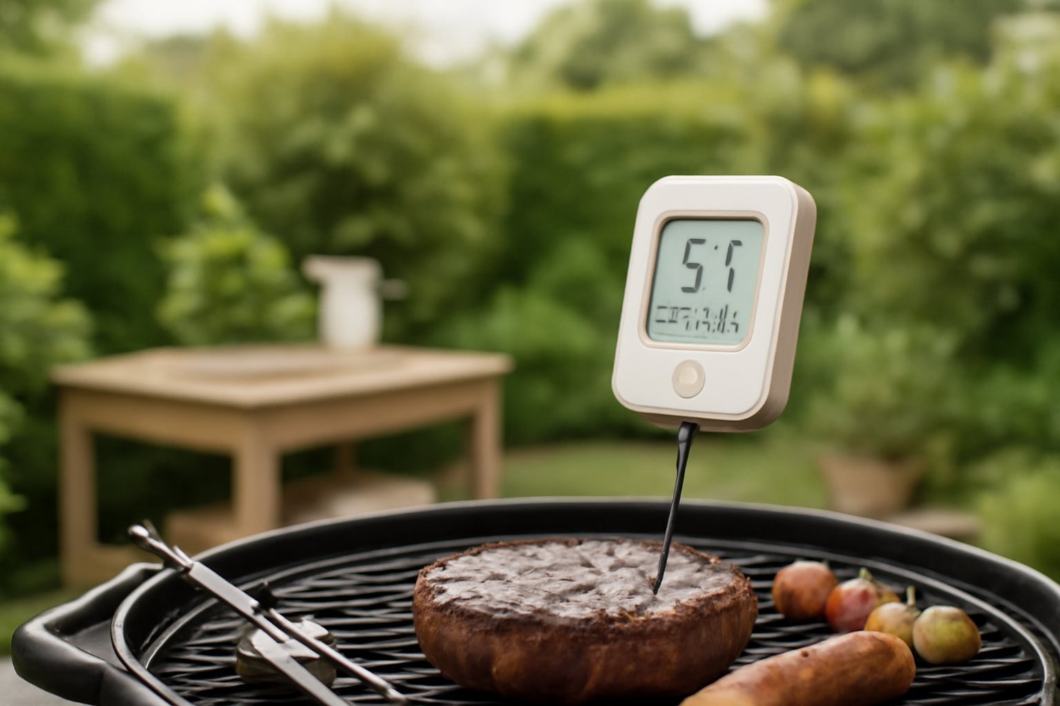 Grillthermometer mit App-Steuerung