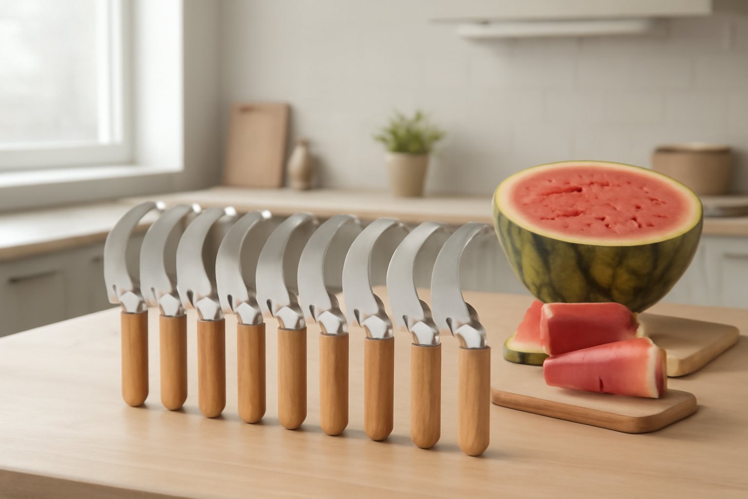 Diese 5 Wassermelonen-Schneider machen das Schneiden zum Vergnügen