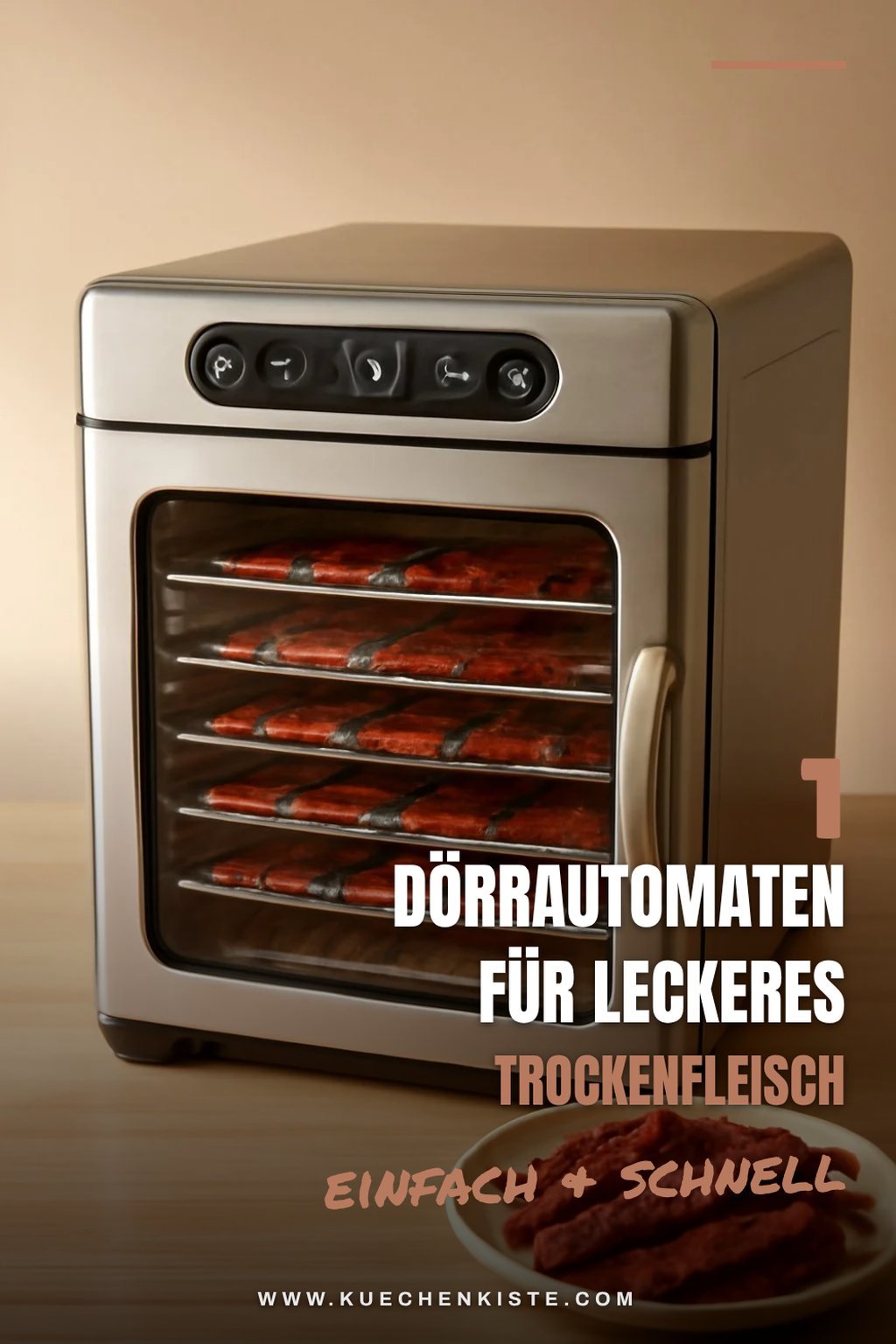 Die besten Dörrautomaten für Fleisch selbst gemacht