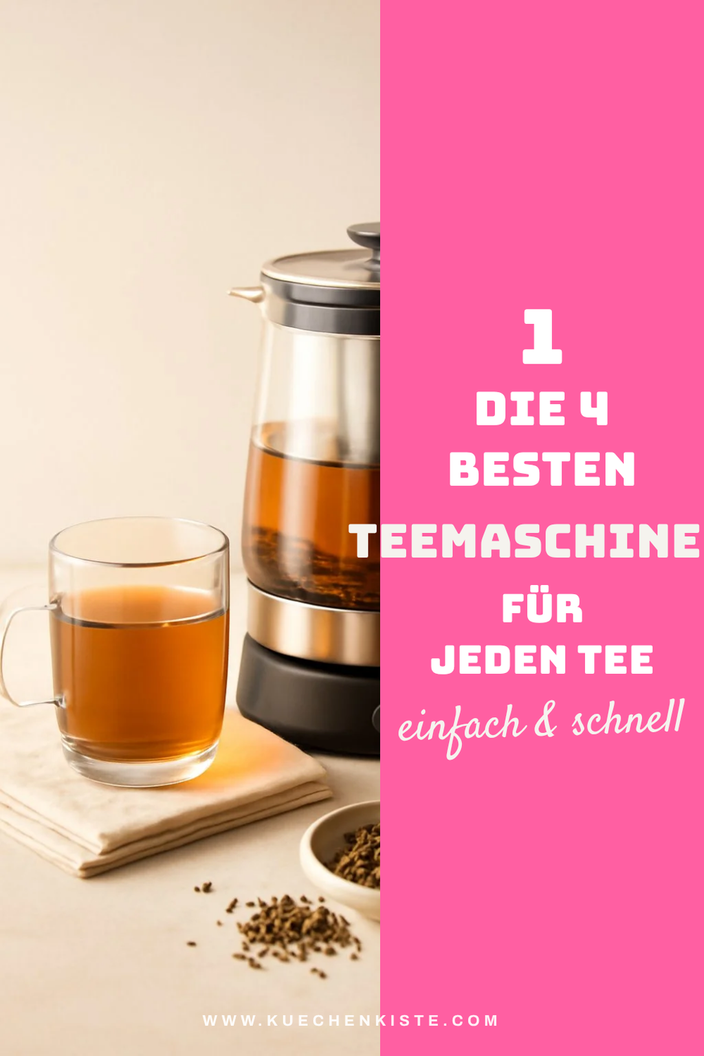 Die besten Teemaschinen für verschiedene Teesorten